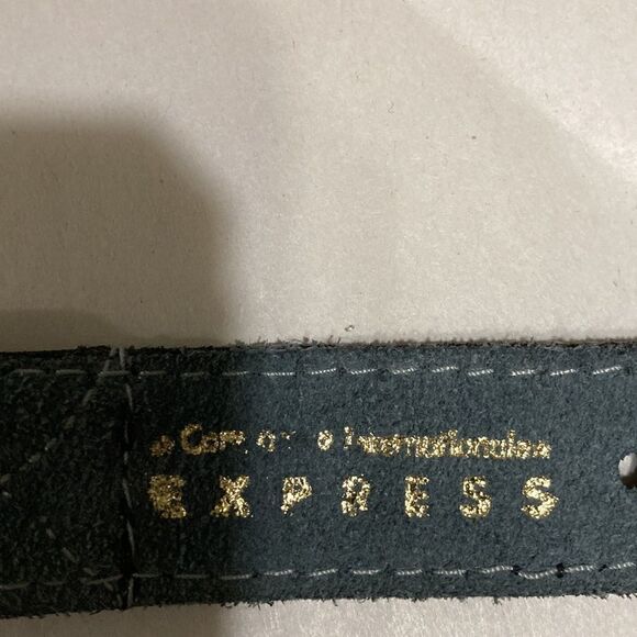 Express genuine leather vintage belt main image 11